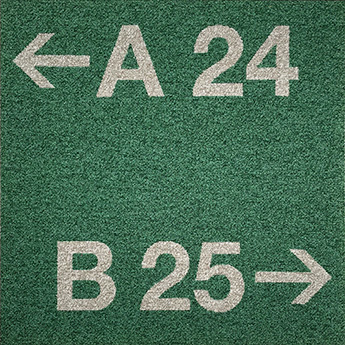 矢印+数字・アルファベット