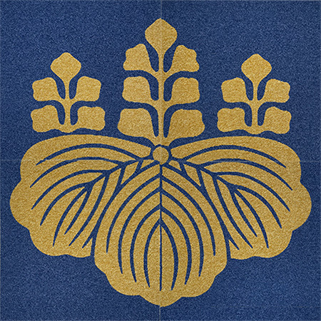 家紋・豊臣五七桐紋(4枚1組)